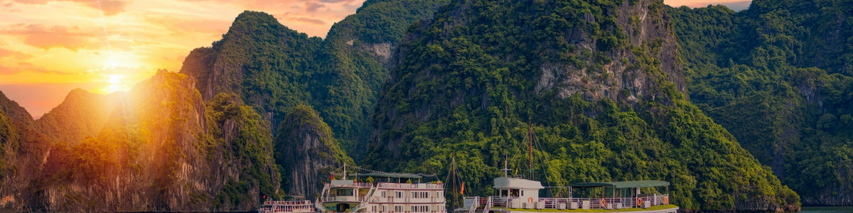 La baie d'Halong au Vietnam
