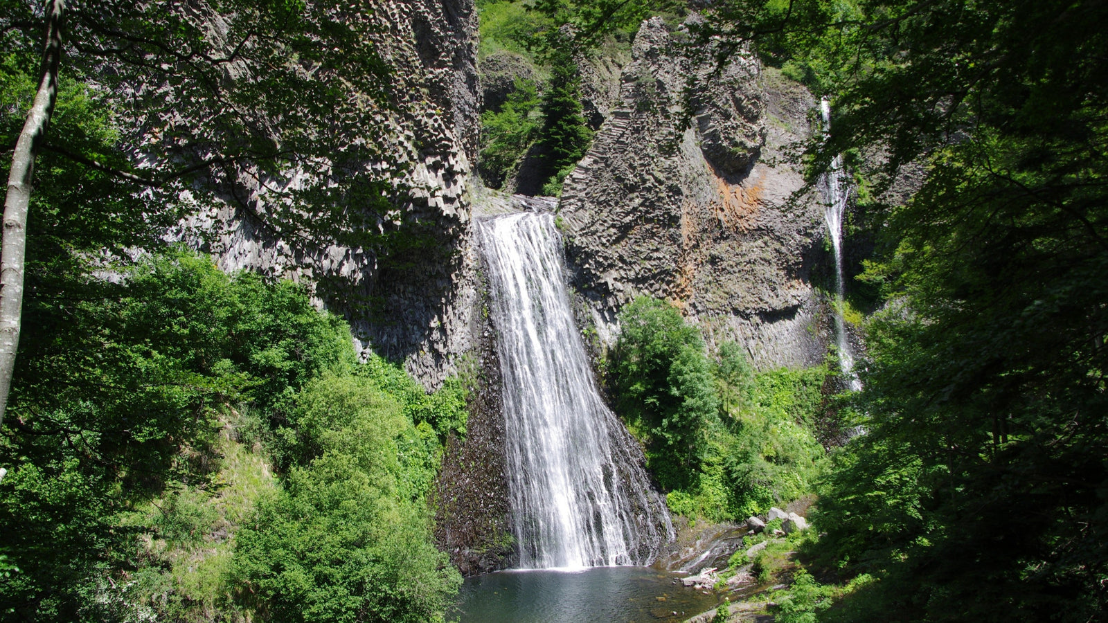 Cascade du Ray-Pic en Ardèche