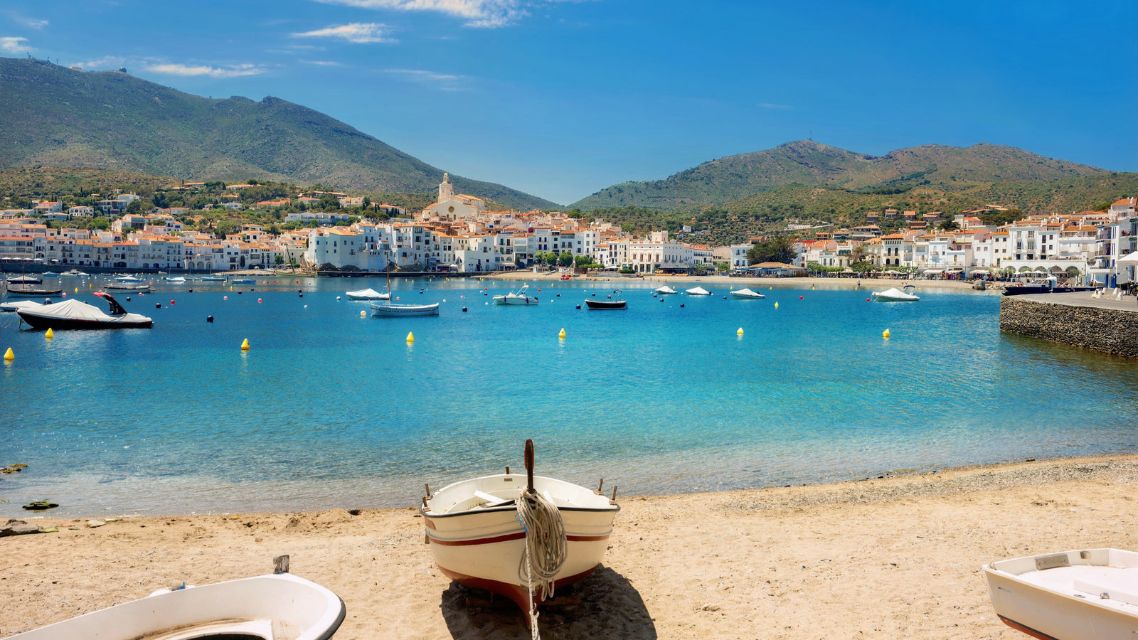 Cadaqués sur la Costa Brava en Espagne