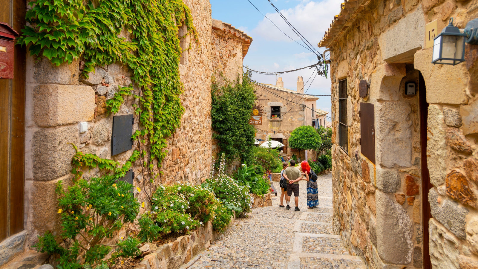 Tossa de Mar sur la Costa Brava en Espagne