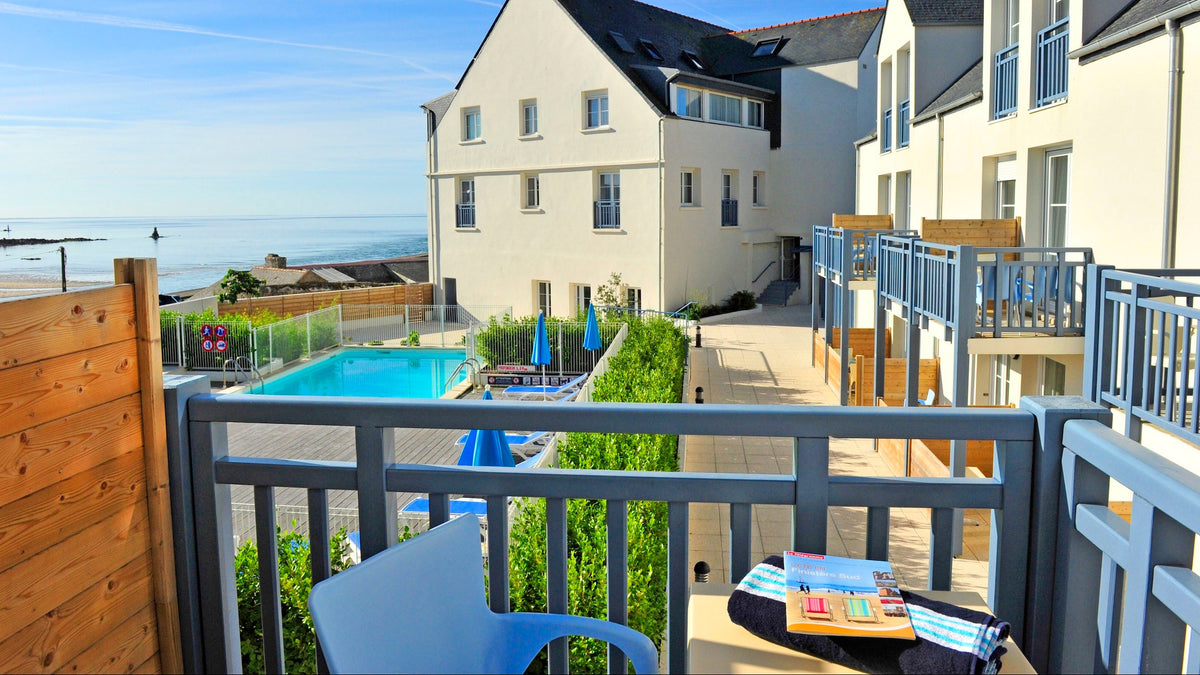 Balcon de votre logement de vacances à Audierne dans le Finistère