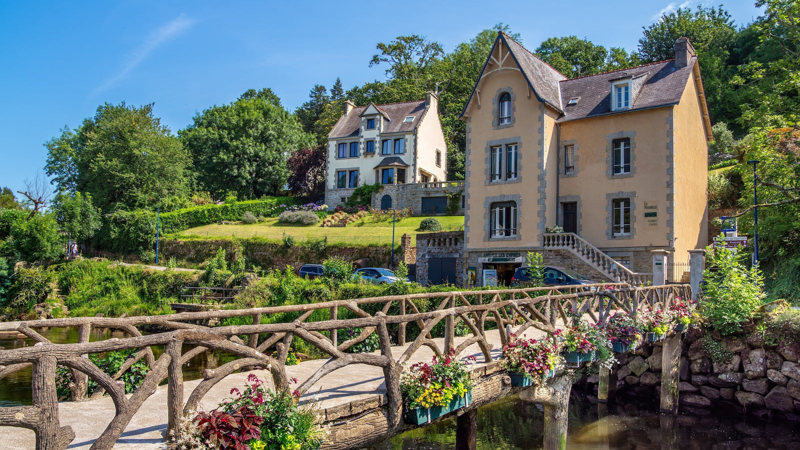 Village authentique de Pont-Aven en Bretagne