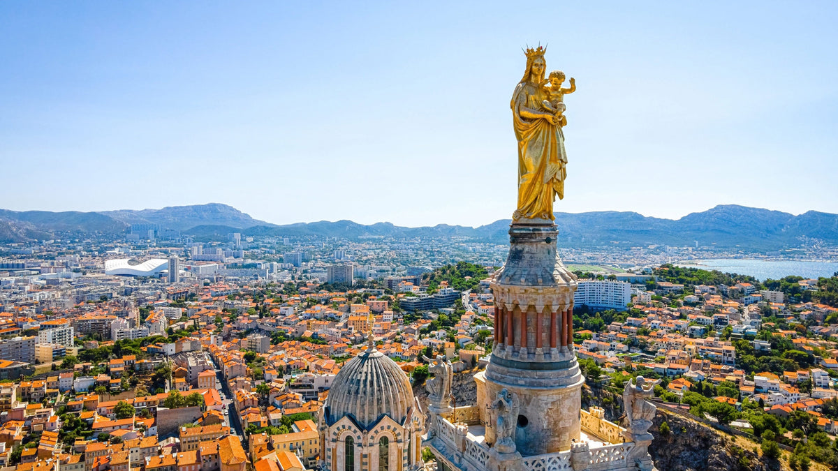 Vue sur la mythique ville de Marseille