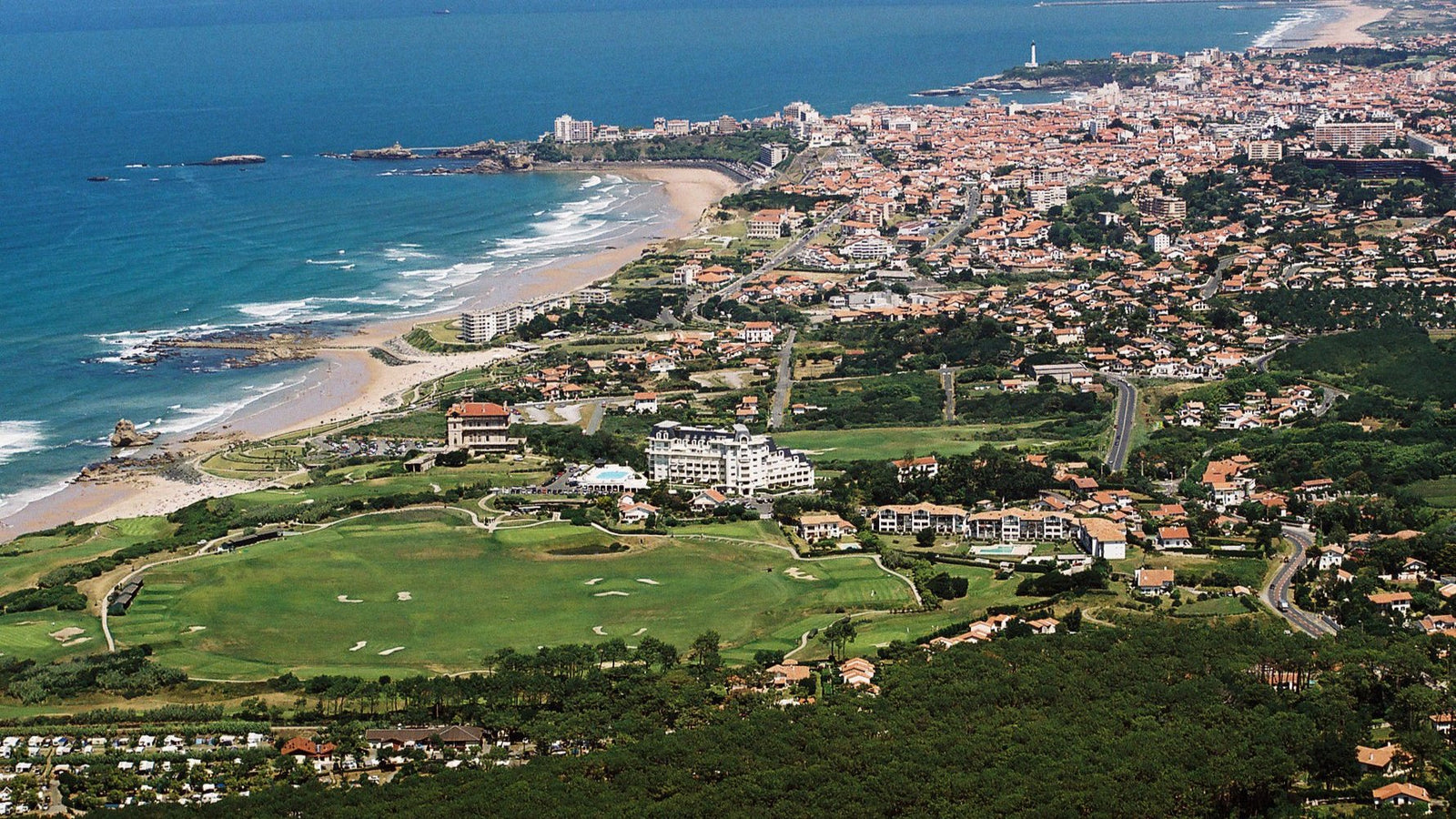 Vue aérienne de votre résidence à Bidart 