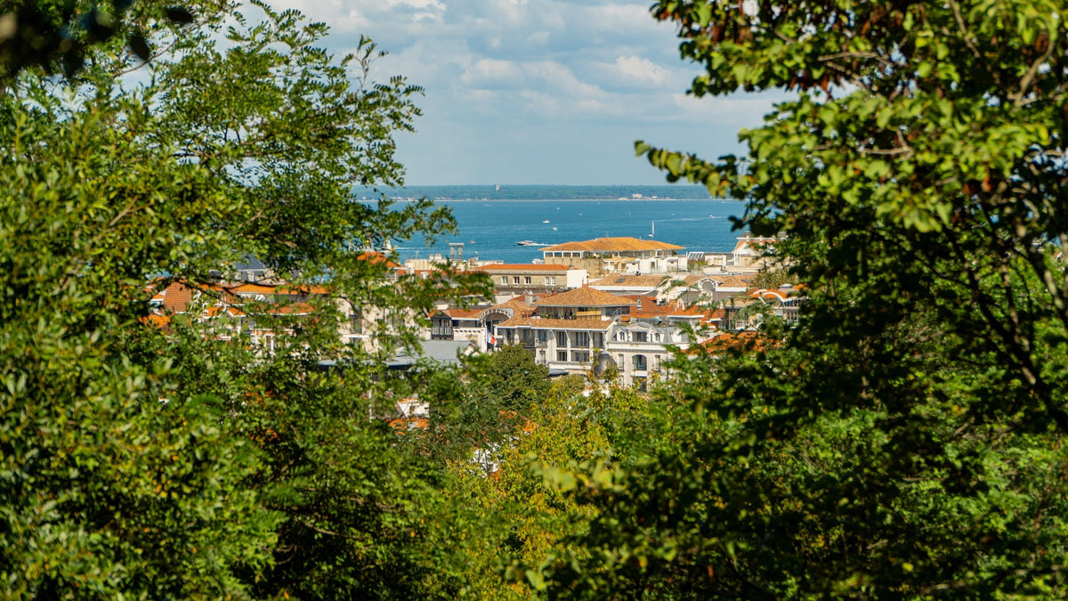 Vue sur la Bassin d'Arcachon en Gironde