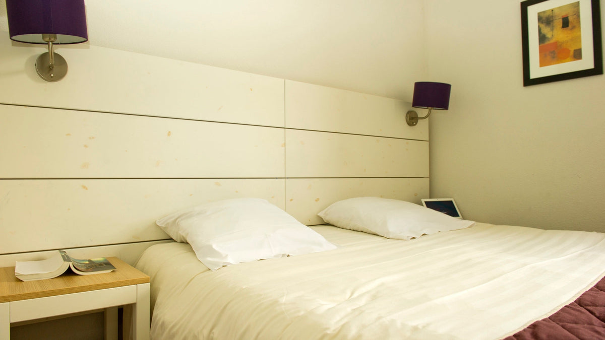 Chambre lors d'un séjour à Honfleur en Normandie