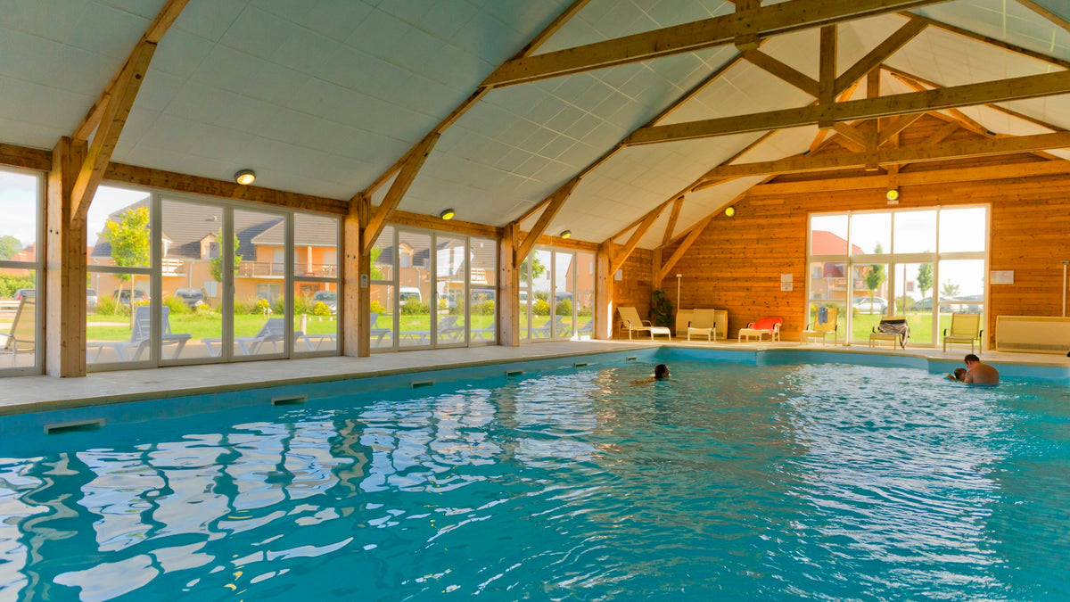 Piscine de résidence de vacances à Honfleur en Normandie