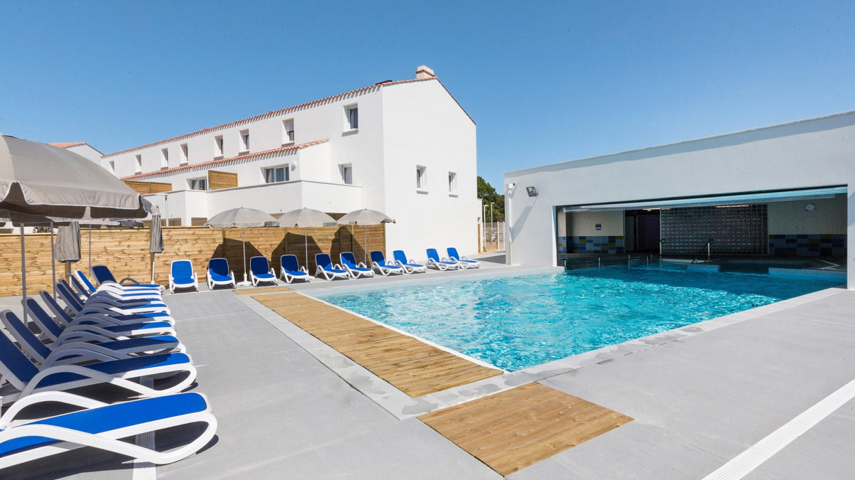 Piscine d'une résidence à Noirmoutier en Vendée