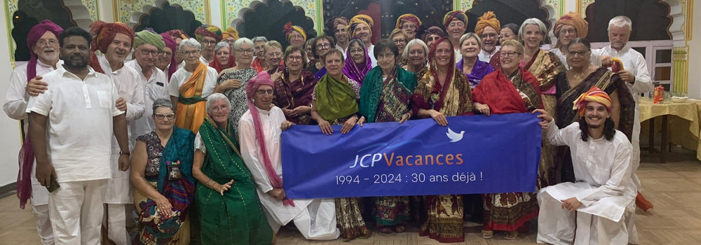 Le groupe lors du voyage annuel en Inde en 2024