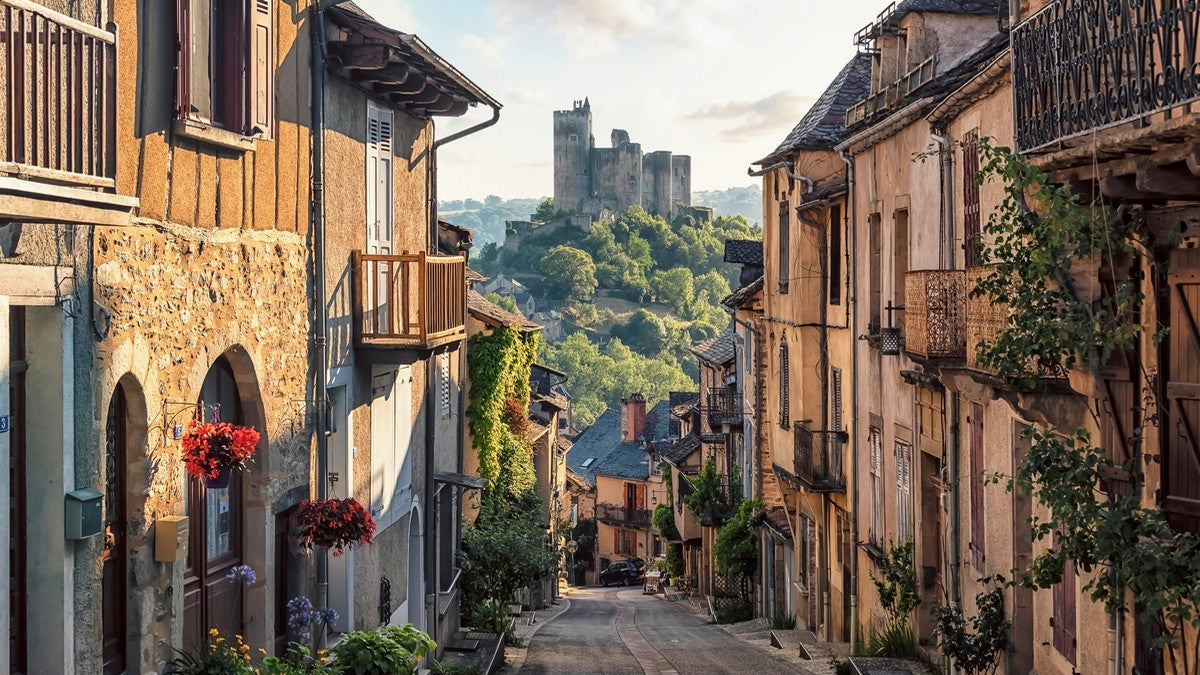 Un des plus beaux villages d'Aveyron : Najac