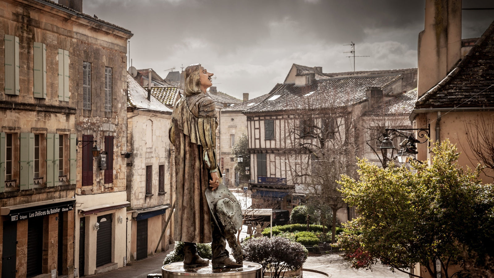 La vieille ville de Bergerac en Dordogne