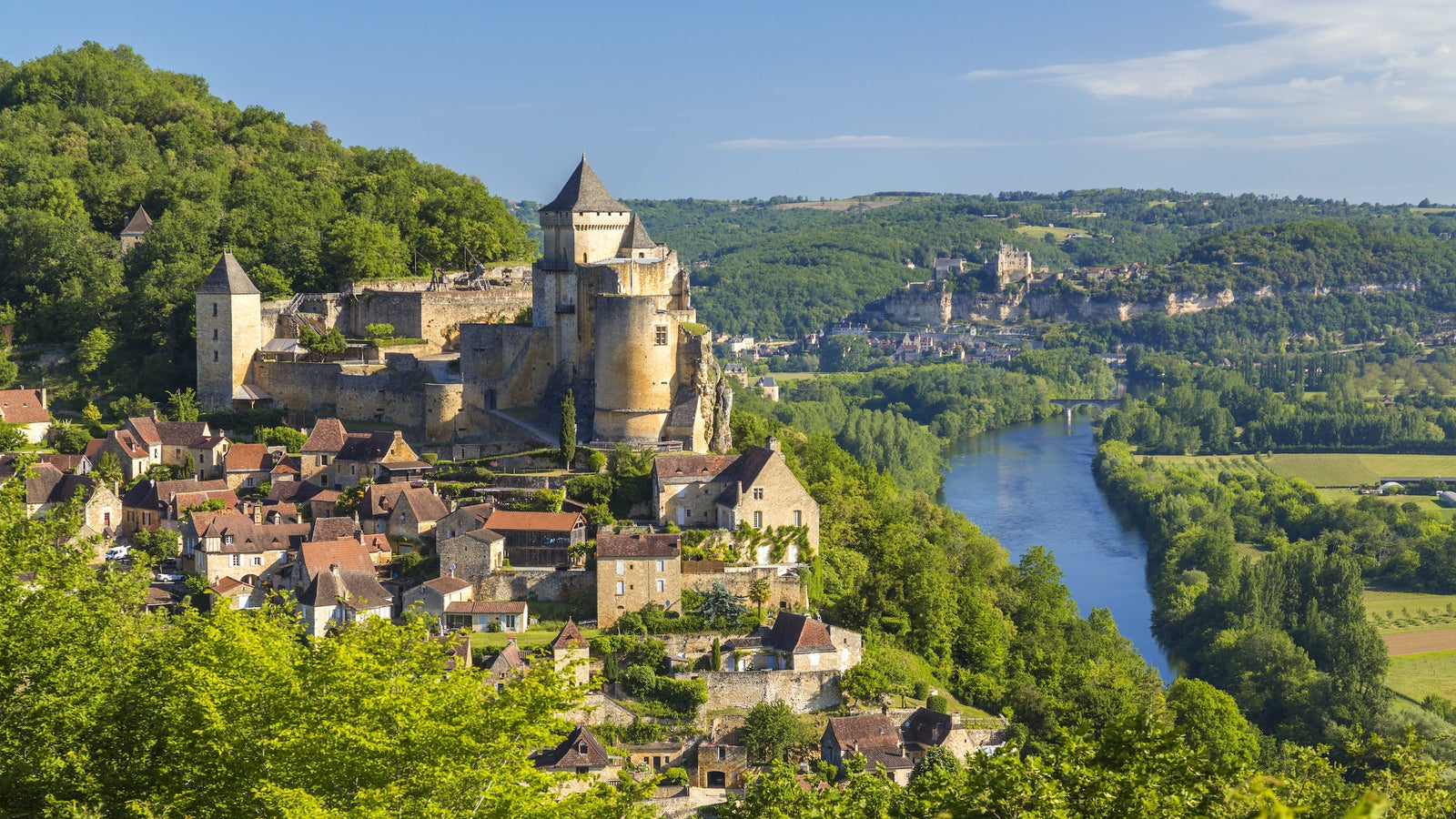 La forteresse de Castelnaud-la-Chapelle en Dordogne
