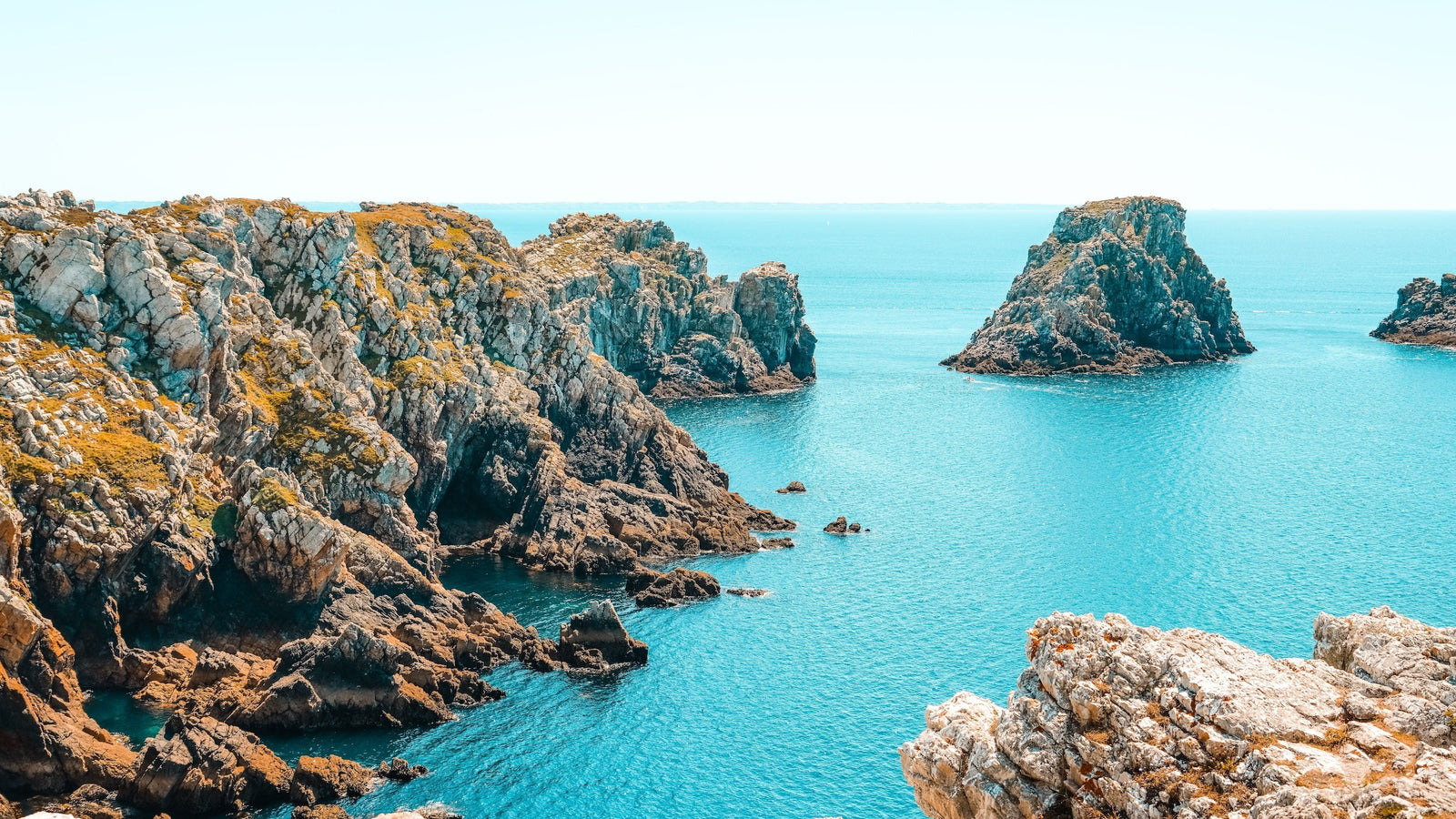 La Presqu'île de Crozon dans le Finistère
