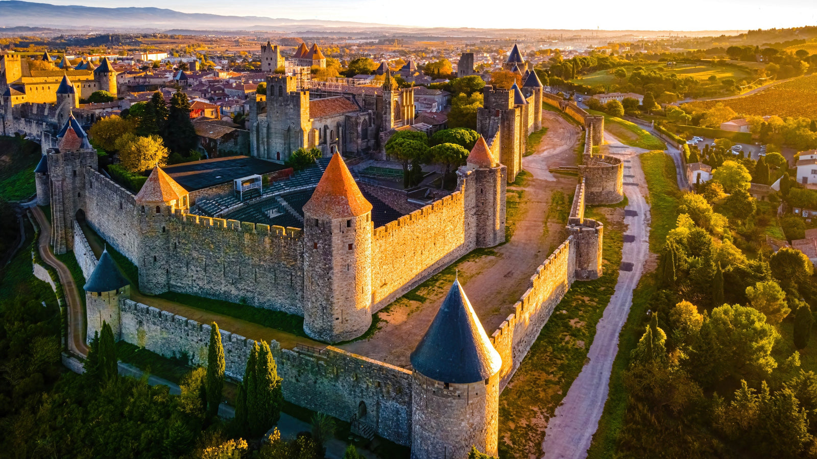 La Cité Médiévale Carcassonne en Occitanie