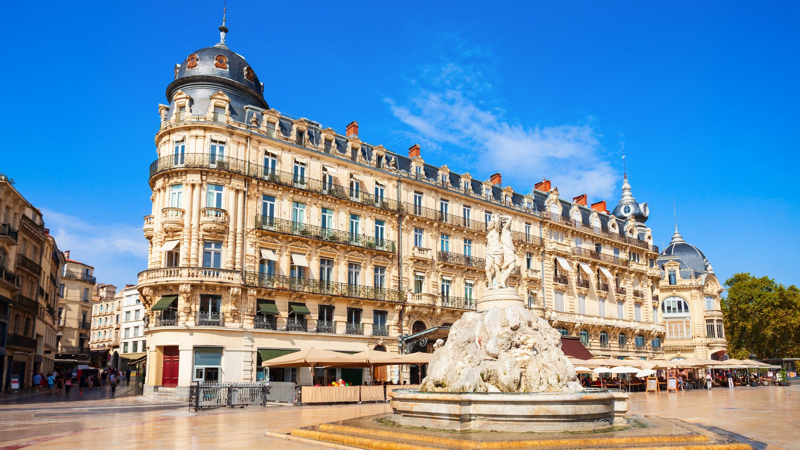 La belle ville de Montpellier