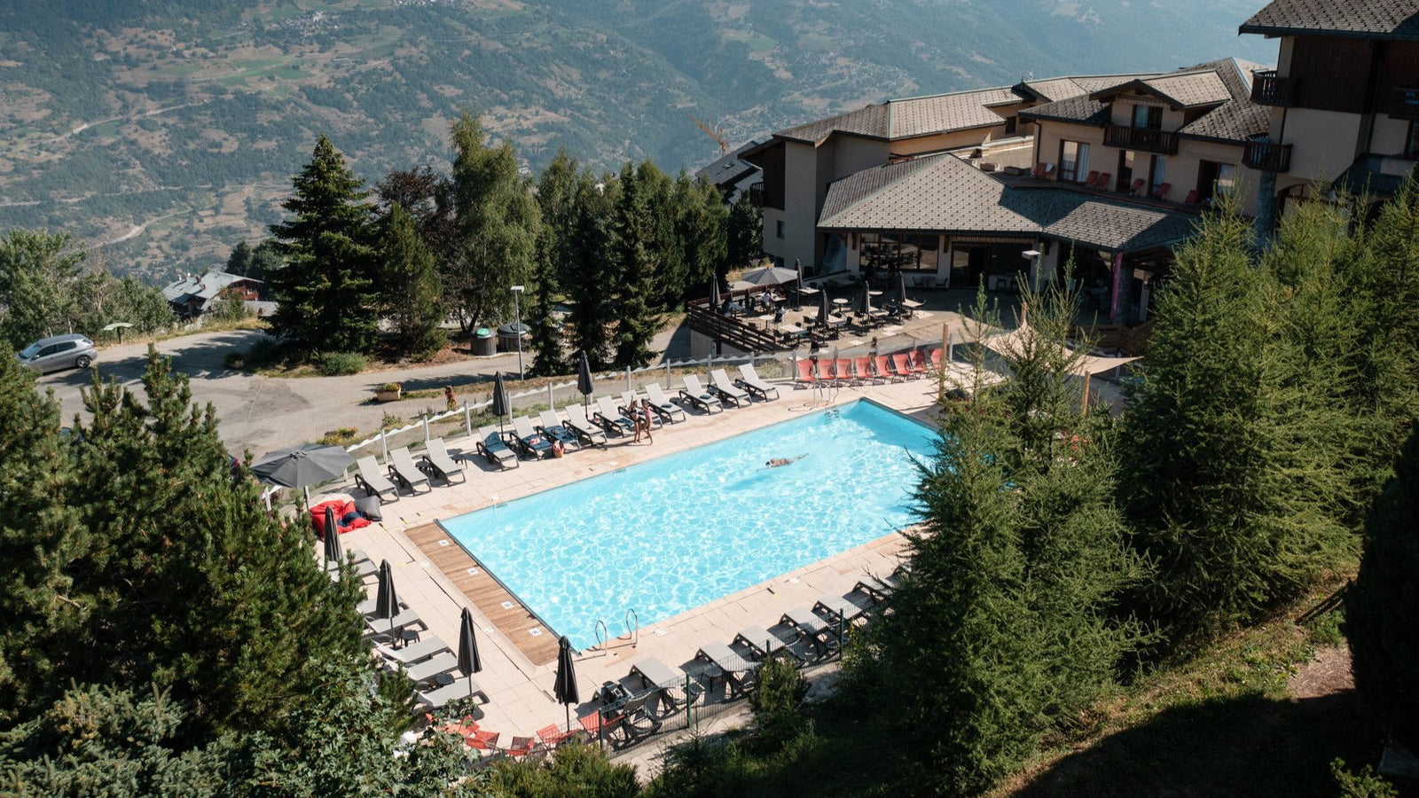 Votre piscine à La Plagne