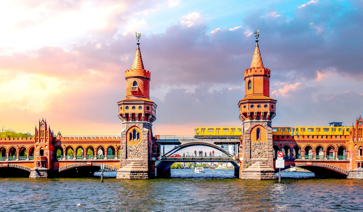 Le pont Oberbaumbrucke à Berlin