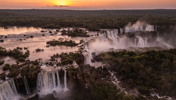 Les chutes d'Iguaçu au Brésil