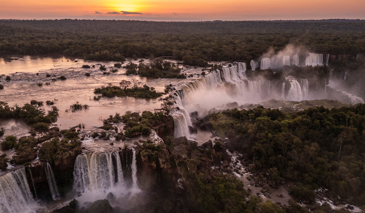 Les chutes d'Iguaçu au Brésil