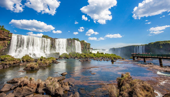 Les chutes d'Iguaçu au Brésil