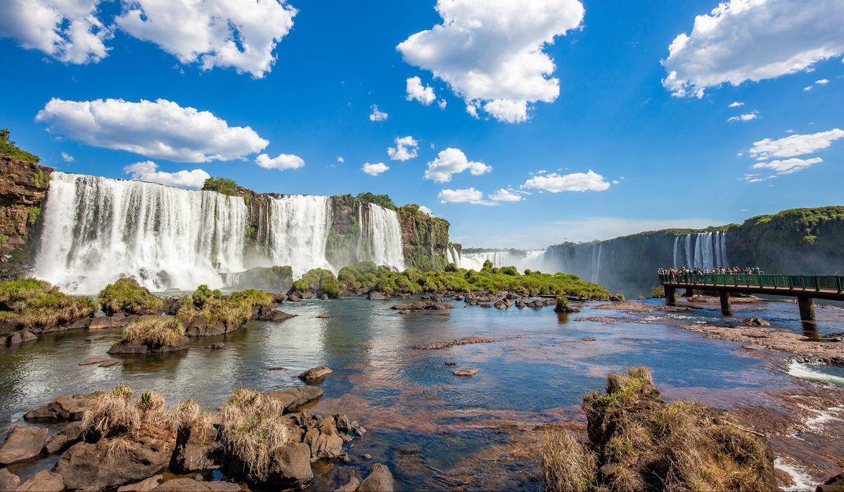 Les chutes d'Iguaçu au Brésil