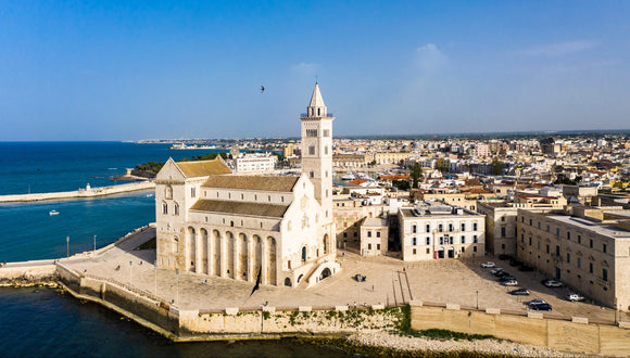 Trani dans les Pouilles en Italie