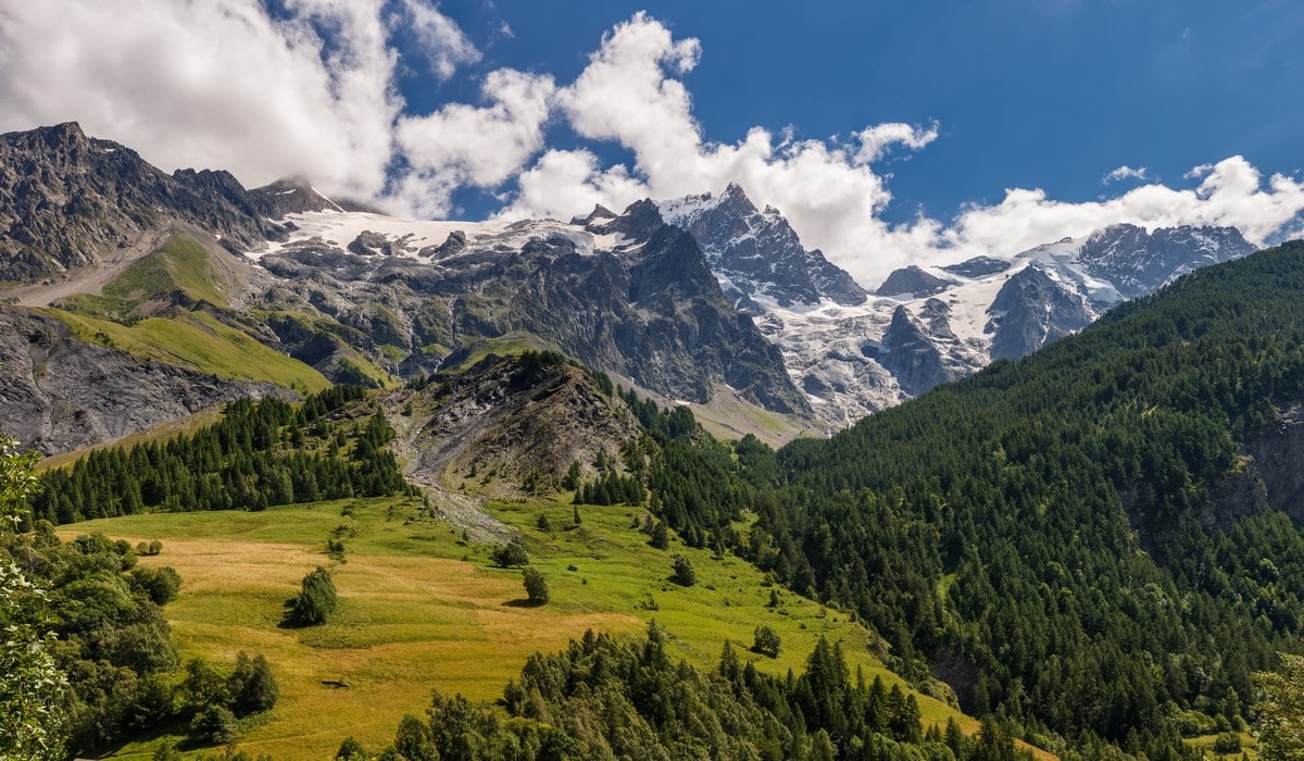 Le Parc National des Ecrins dans les Alpes