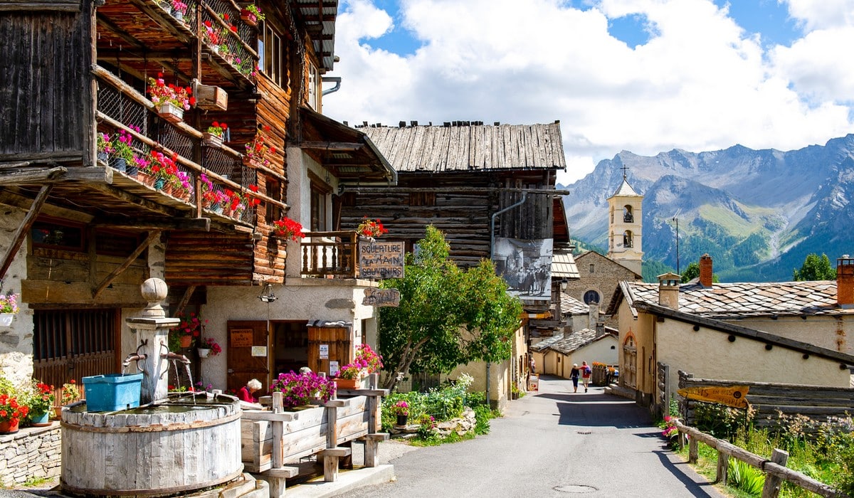 Saint-Véran dans les Alpes