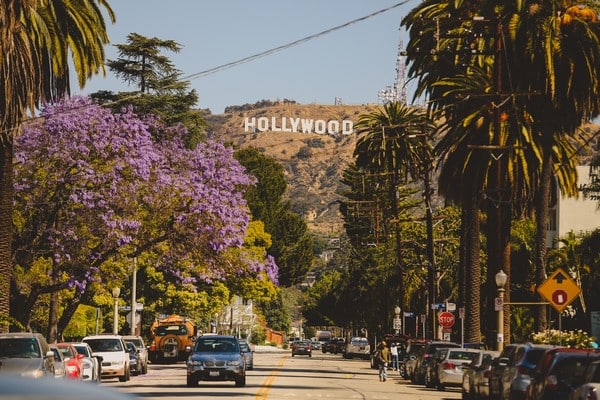 Hollywood à Los Angeles aux Etats-Unis