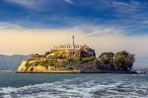 Alcatraz à San Francisco aux Etats-Unis